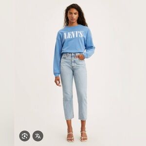 Levi's Women's Light Wash Wedgie Straight Leg Jeans